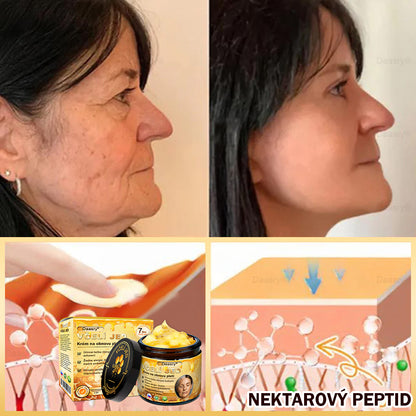 🎇𝓓𝓪𝓪𝓼𝓻𝔂® krém s včelím jedom – na opravu pokožky a proti starnutiu.Pomáha vyhladzovať vrásky, hydratuje, rozjasňuje pleť, podporuje hojenie jaziev.Upokojuje citlivú pokožku a zjednocuje tón pleti
